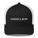 Omerta Row Trucker hat