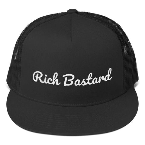 Rich Bastard Trucker Cap