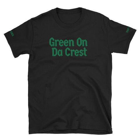 Black Green On Da Crest T-Shirt